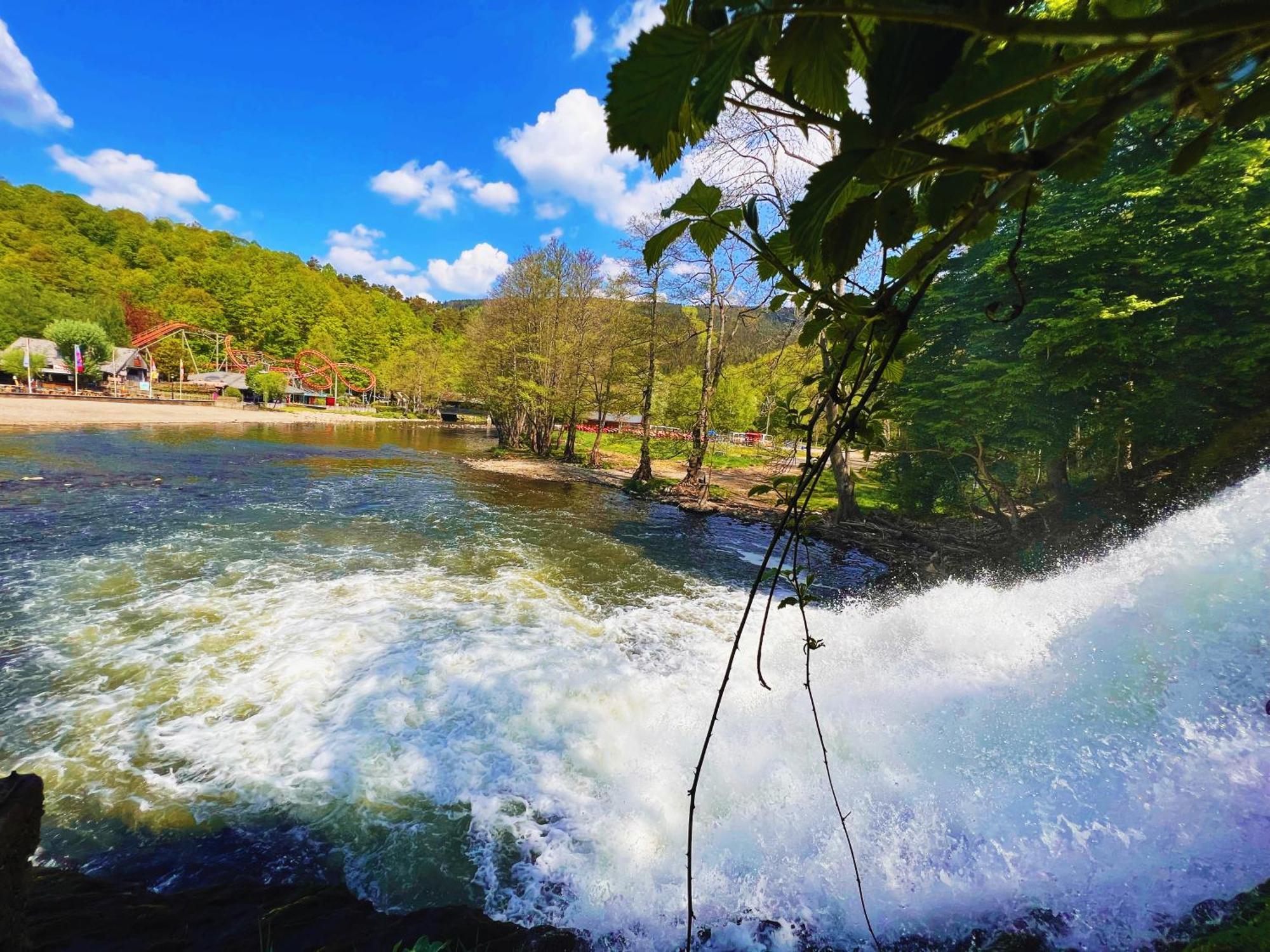 Au Sommet De La Cascade Hotell Stavelot Eksteriør bilde